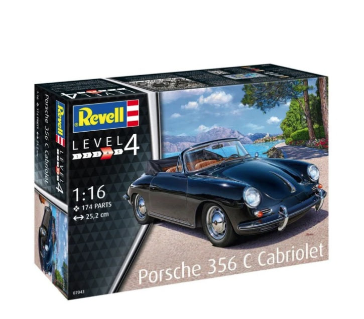Porsche 356 C Cabriolet 1/16