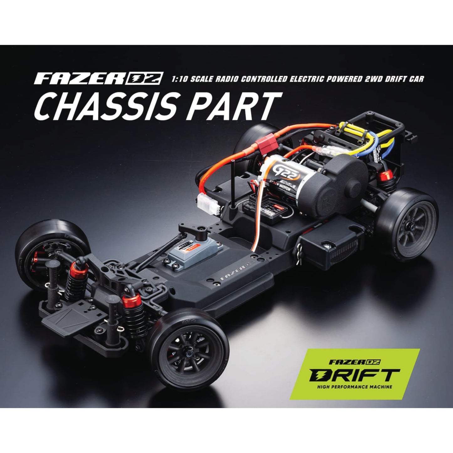 Fazer D2 drift Toyota Sprinter Trueno AE86 R/C Kit ready to race