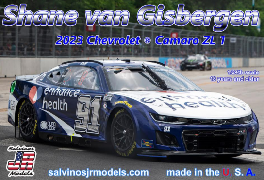 JR Models Shane Van Gisbergen 2023 Chevrolet Camaro ZL1 1/24