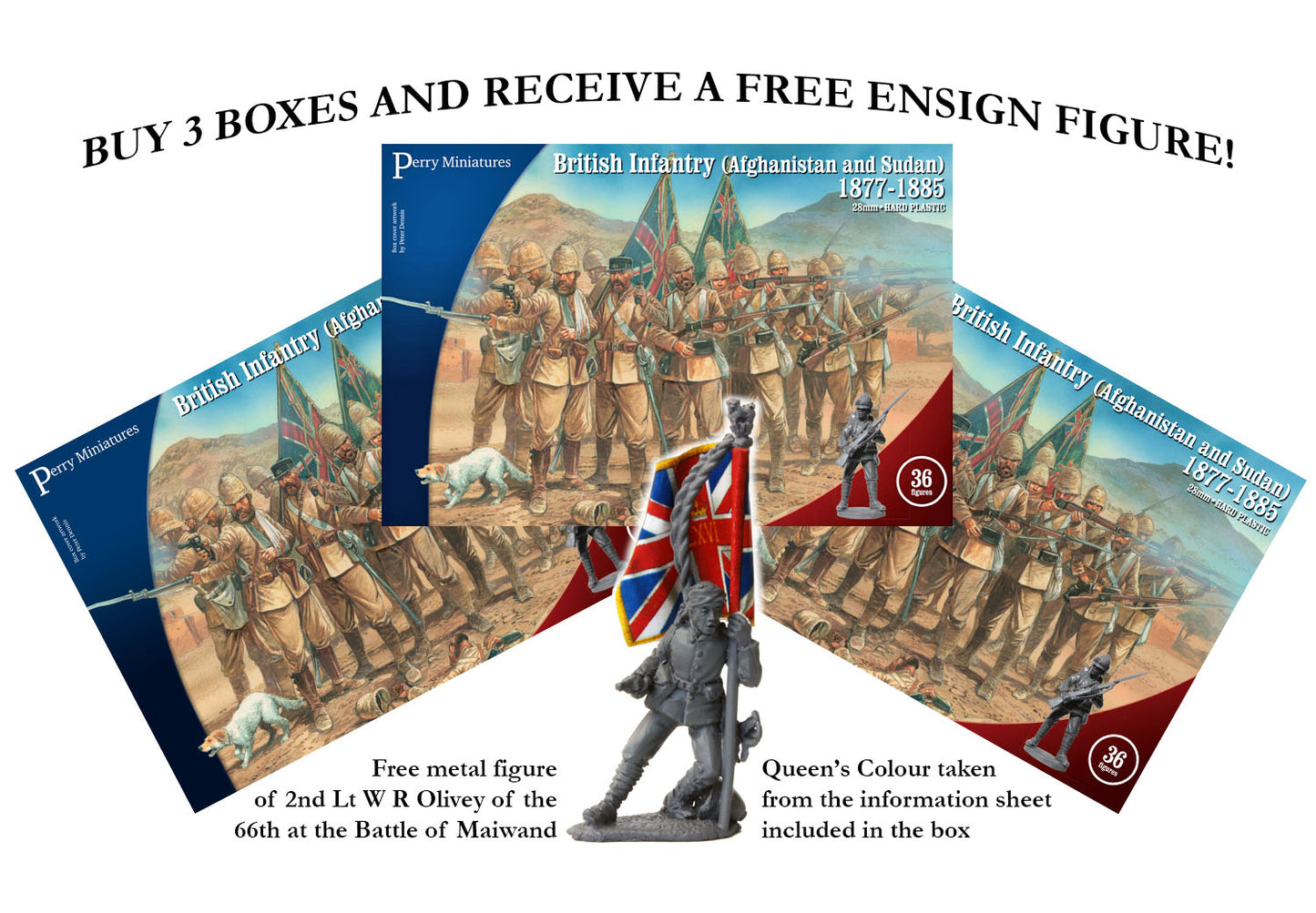 Perry Miniatures British Infantry (Afghanistan and Sudan) 1877-1885