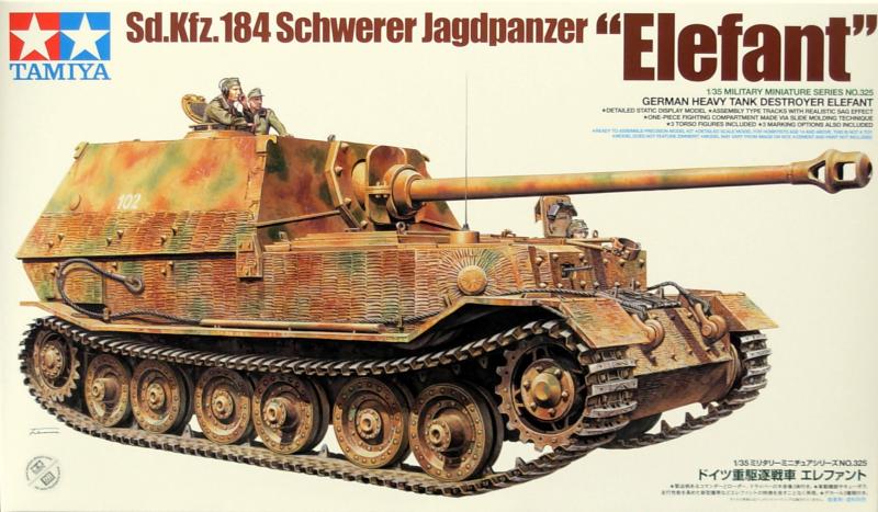 SD.KFZ.184 Schwerer Jagdpanzer "Elefant" 1/35