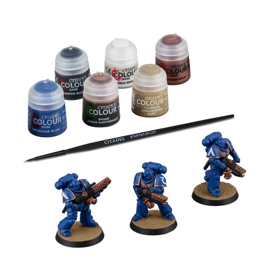 Warhammer 40,000 Space Marines Infernus Marines Paint Set