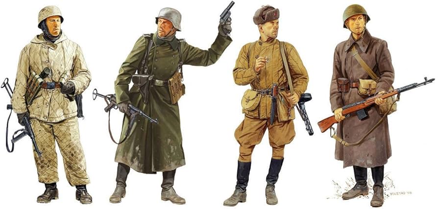 Dragon Ostfront Winter Combatants 1/35