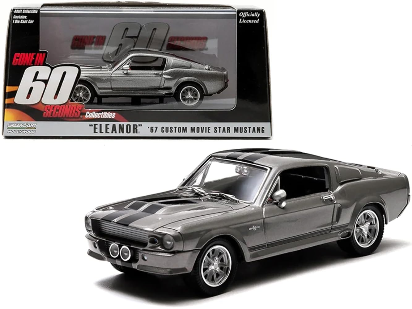 Greenlight "Eleanor" '67 Custom Movie Star Mustang 1:18