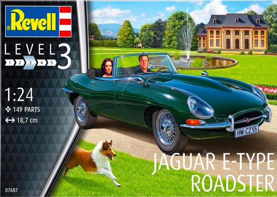 Jaguar E-Type Roadster 1/24