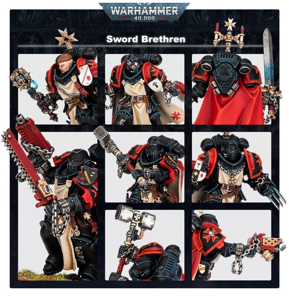Warhammer 40,000 Black Templars-Sword Brethren