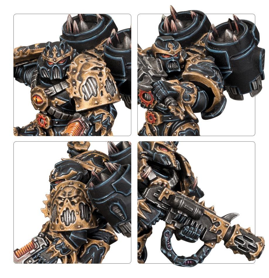 Warhammer 40,000 Chaos Space Marines Raptors