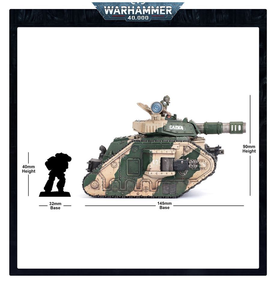 Warhammer 40,000 Astra Militarum Leman Russ Battle Tank