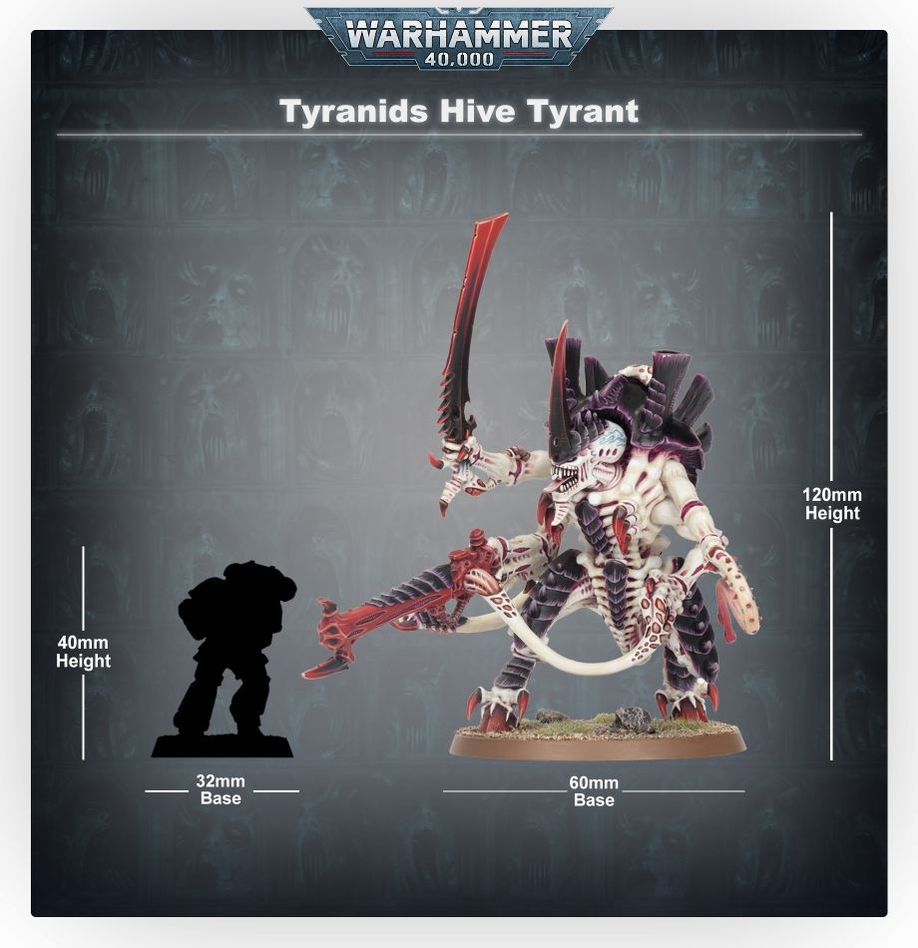 Warhammer 40,000 Tyranids Hive Tyrant