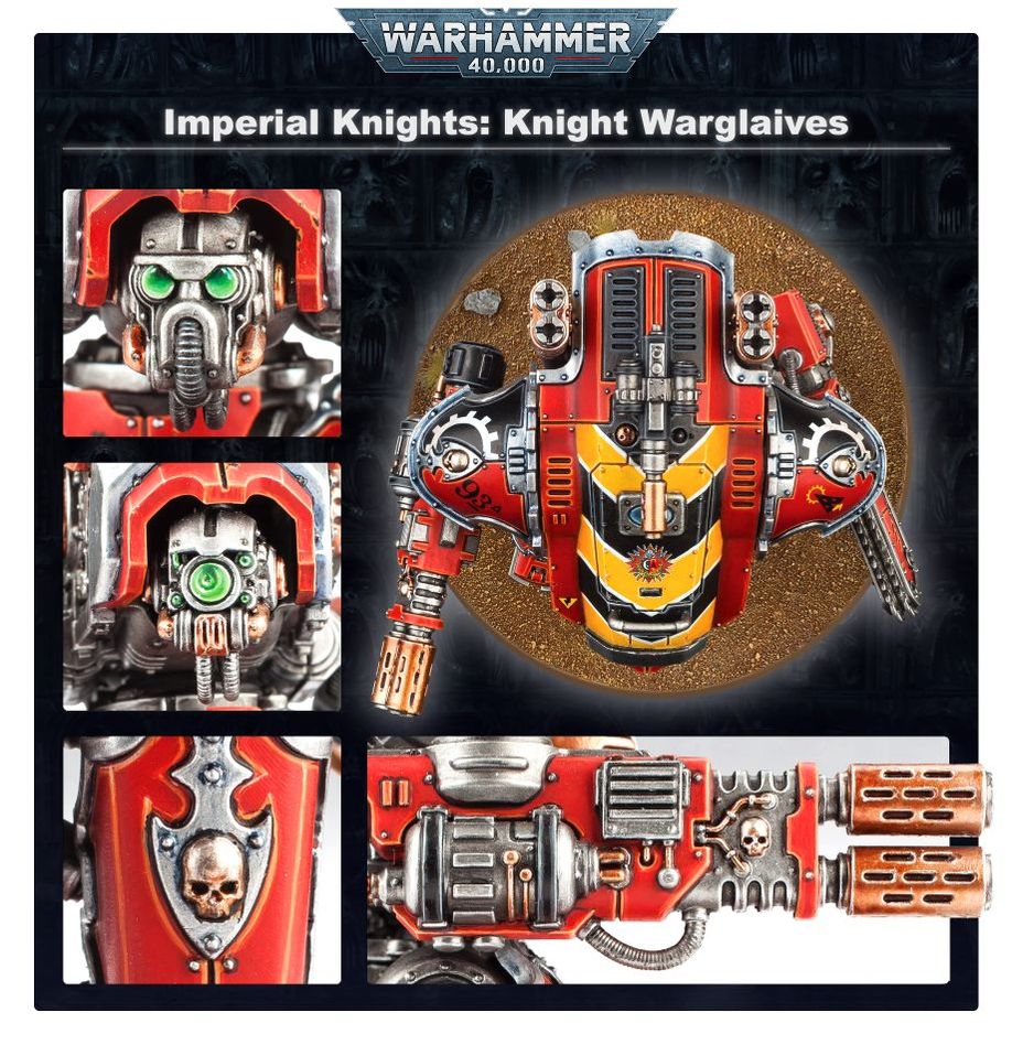 Warhammer 40,000 Imperial Knights Knight Armigers