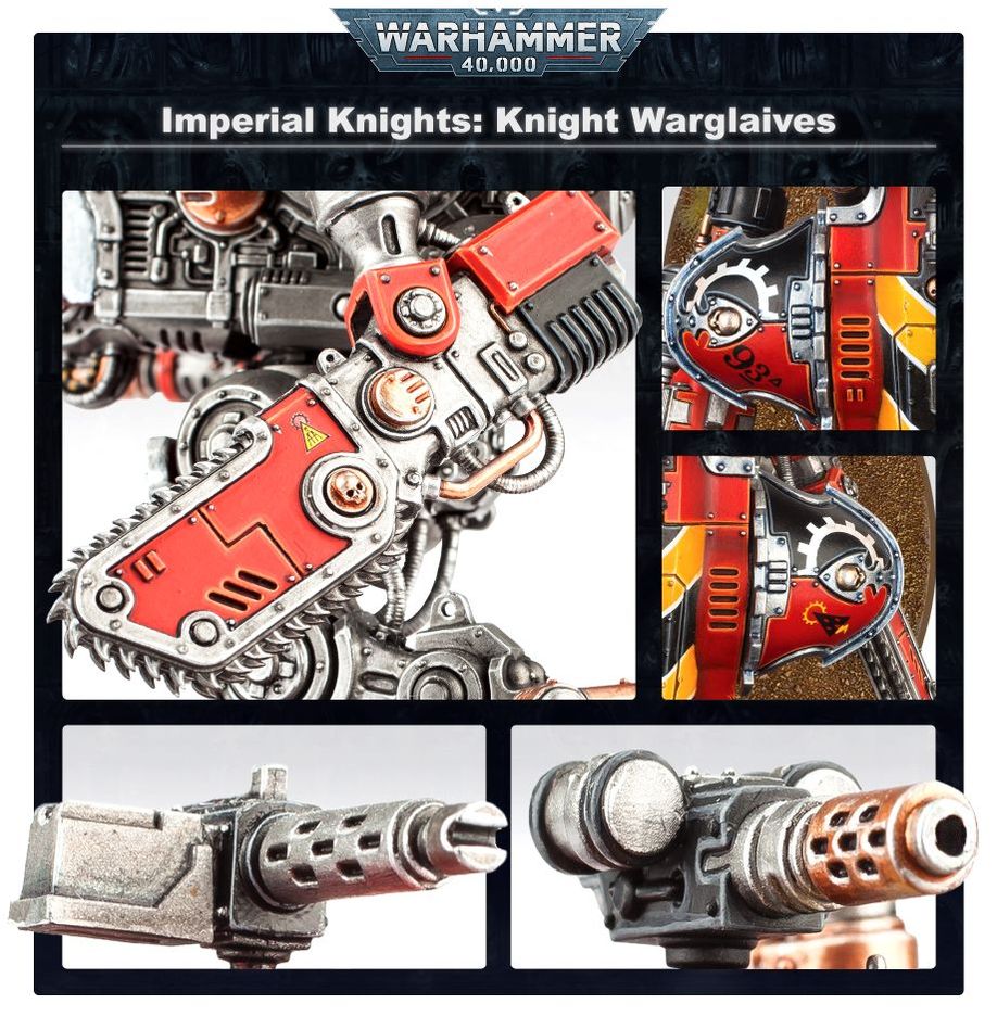 Warhammer 40,000 Imperial Knights Knight Armigers