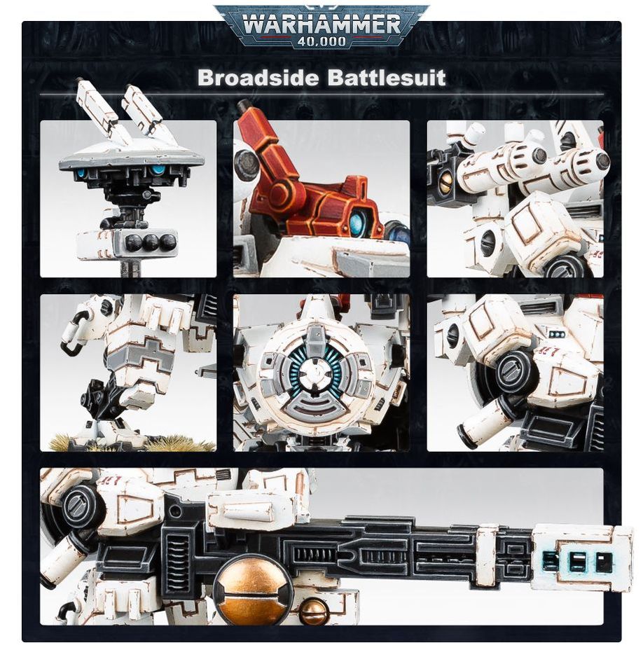 Warhammer 40,000 T'au Empire Broadside Battlesuit