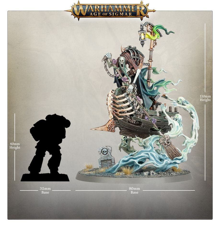 Age of Sigmar Nighthaunt Awlrach the Drowner