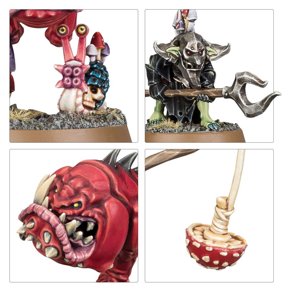 Age of Sigmar Gloomspite Gitz Squig Herd