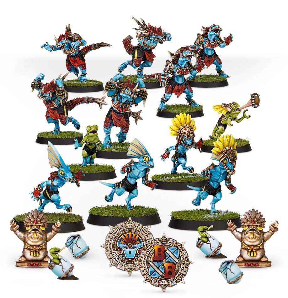 Blood Bowl Lizardmen Team