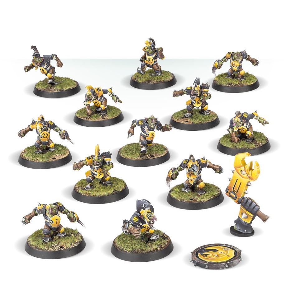 Blood Bowl Goblin Team