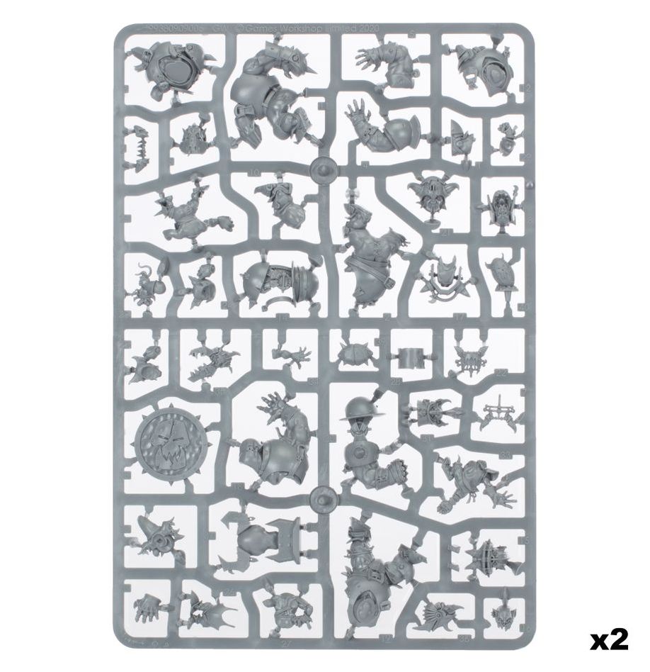 Blood Bowl Black Ork Team