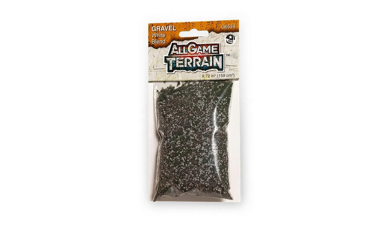 All Game Terrain G6534 Gravel White Blend 9.72in3