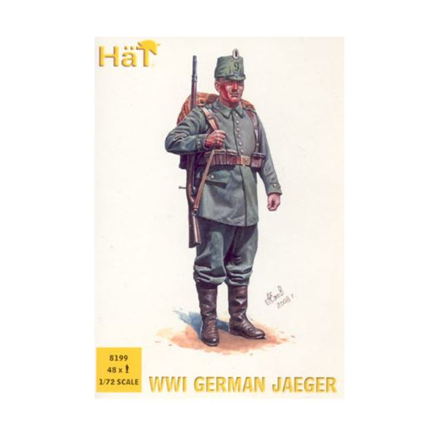 WWI 8199 German Jaeger 1/72