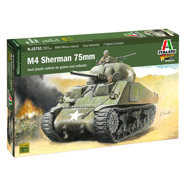 Italeri M4 Sherman 75mm