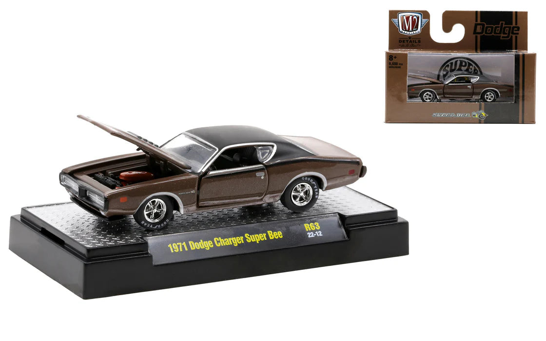 M2 1971 Dodge Charger Super Bee 1:64