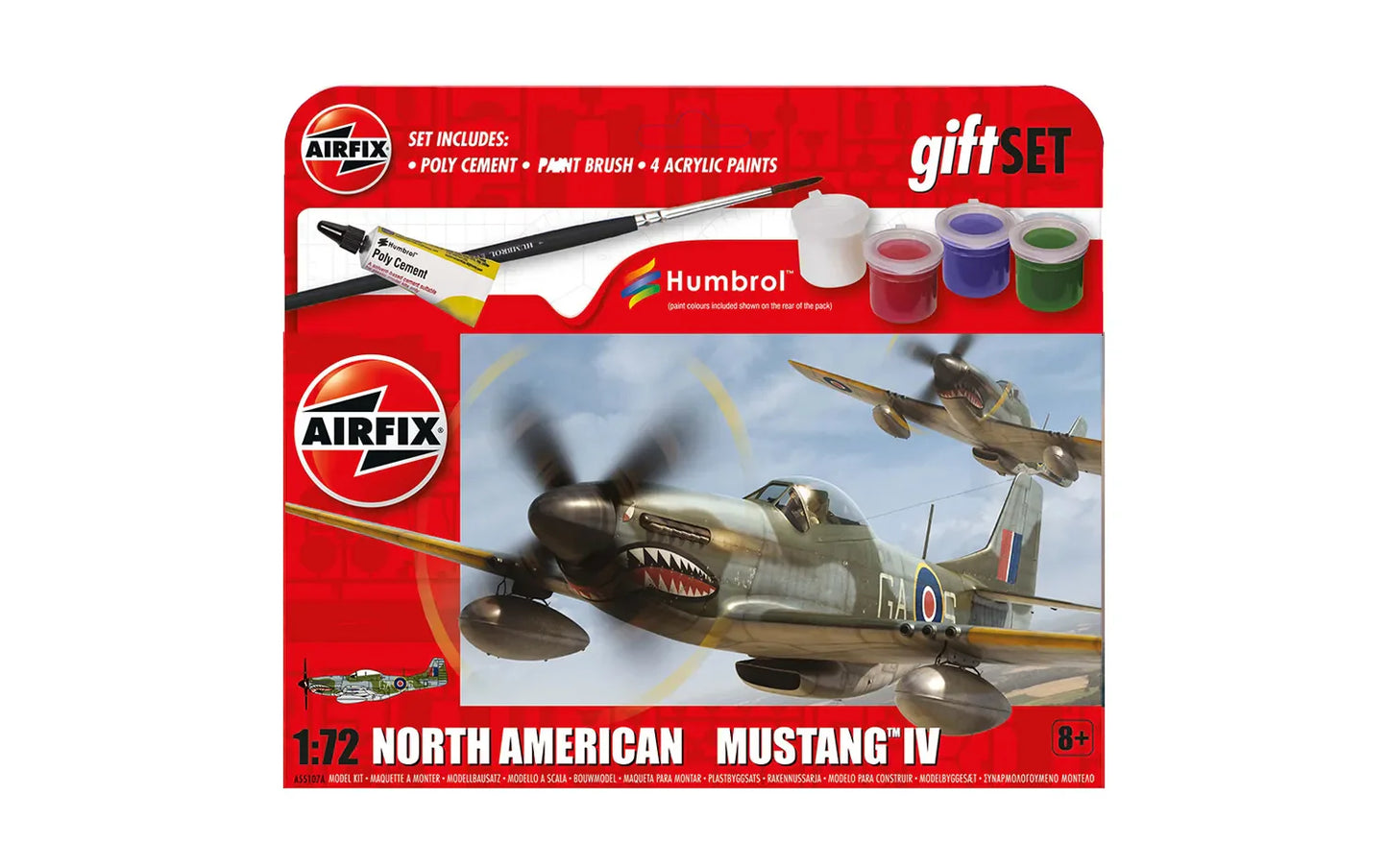 Airfix North American IV Starter Set 1:72