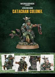 Warhammer 40,000 Astra Militarum Catachan Colonel