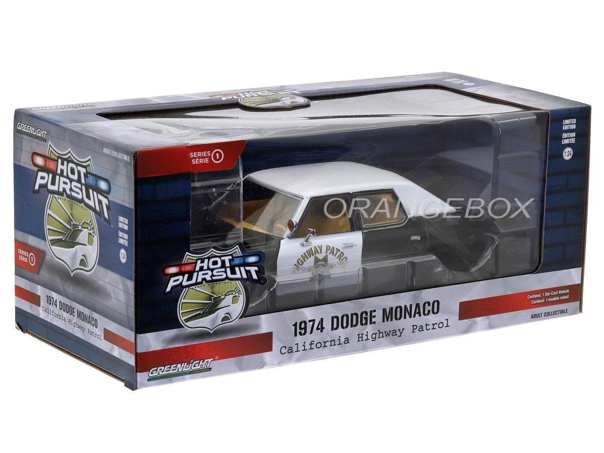 Dodge Monaco 1974 California Highway Patrol Greenlight 1:24