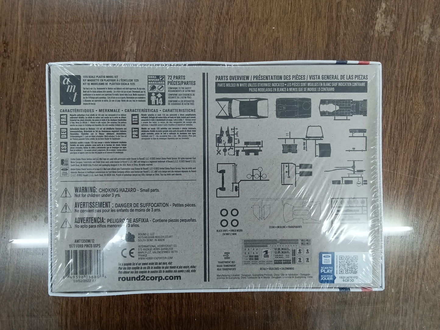 AMT 1977 Ford Pinto US Mail 1/25