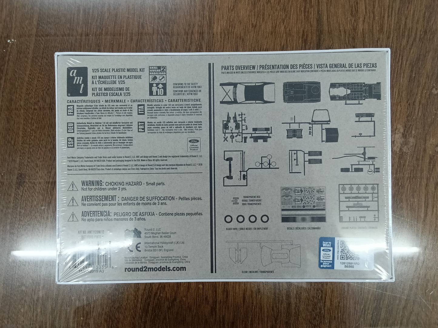 AMT 1977 Ford Pinto 1/25