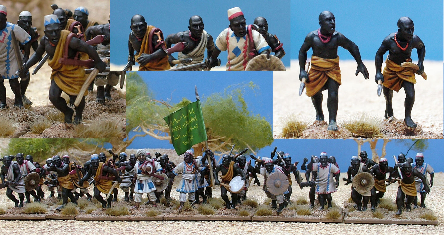 Perry Miniatures Mahdist Ansar Sudanese Tribesmen 1881-1885
