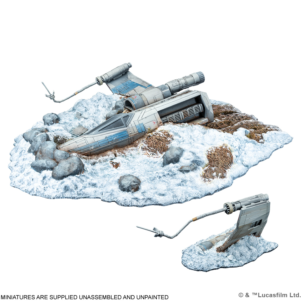 Star wars Legion Crashed x-wing (unit expansion)