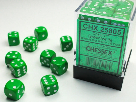 Chessex Opaque Dice