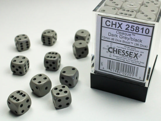 Chessex Opaque Dice