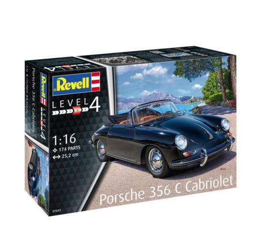 Porsche 356 C Cabriolet 1/16