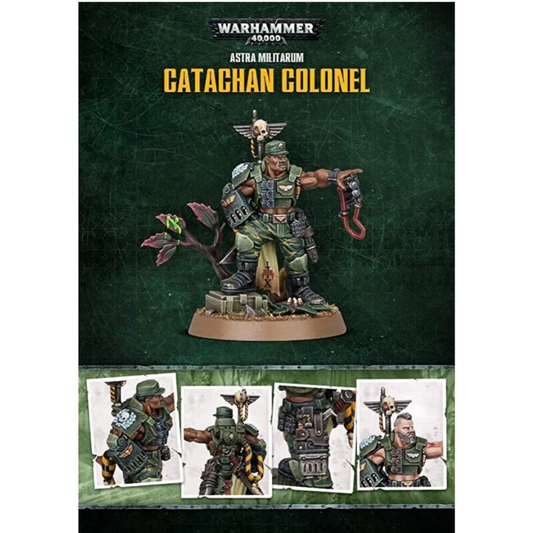 Warhammer 40,000 Astra Militarum Catachan Colonel