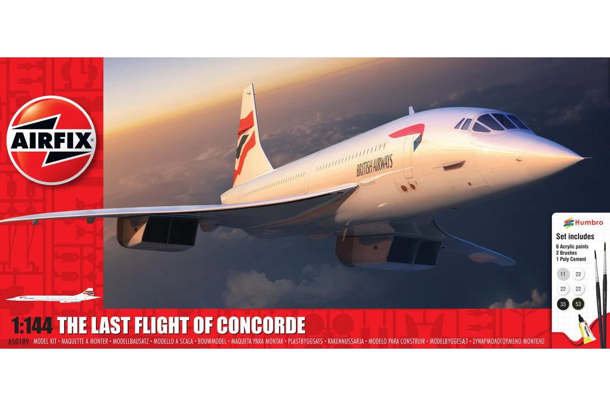 Airfix The Last Flight Of Concorde 1:144