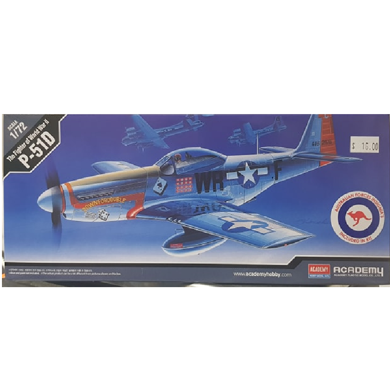 Academy P-51D (The Fighter of WWII) 1:72