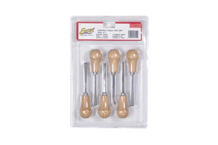 Excel Palm Style Deluxe Carving tool set