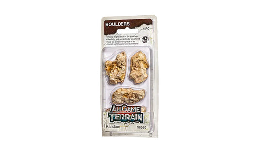 All Game Terrain G6560 Random Boulders 4pc