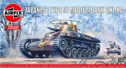 Airfix Type 97 Chi ha Japenese Tank 1:76