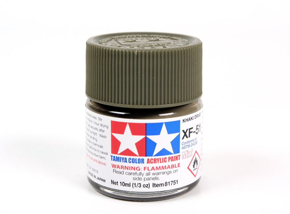 Tamiya Acrylic XF Paint 10ml Range