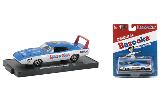 M2 Original Bazooka Bubble Gum 1969 Daytona Dodge Charger 1/64