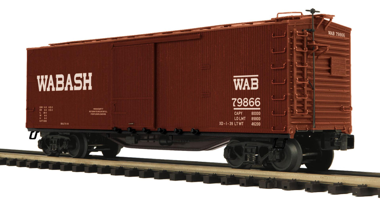 Micro Trains 40' Double Sheathed Wood Box Car Single Door W/Vertical brake Wheel N  Scale