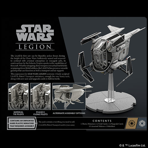 Star wars Legion LA AT/le Patrol transport (unit expansion)