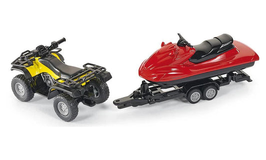 Siku 2314 Quad with Trailer and jet-ski 1/50