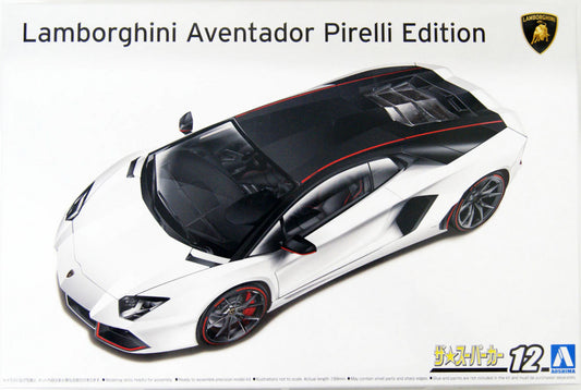 AOSHIMA 1/24 Lamborghini Aventador Pirelli