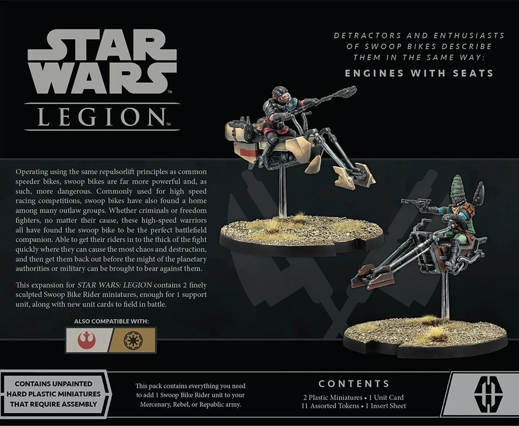 Star wars Legion Swoop Bike riders (Unit Expansion)