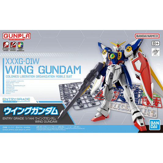 Bandai XXXG-01W Wing Gundam Entry Grade 1/144