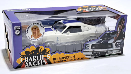 Greenlight Charlies Angels Jill Monroes 1976 Ford Mustang Cobra II 1/18